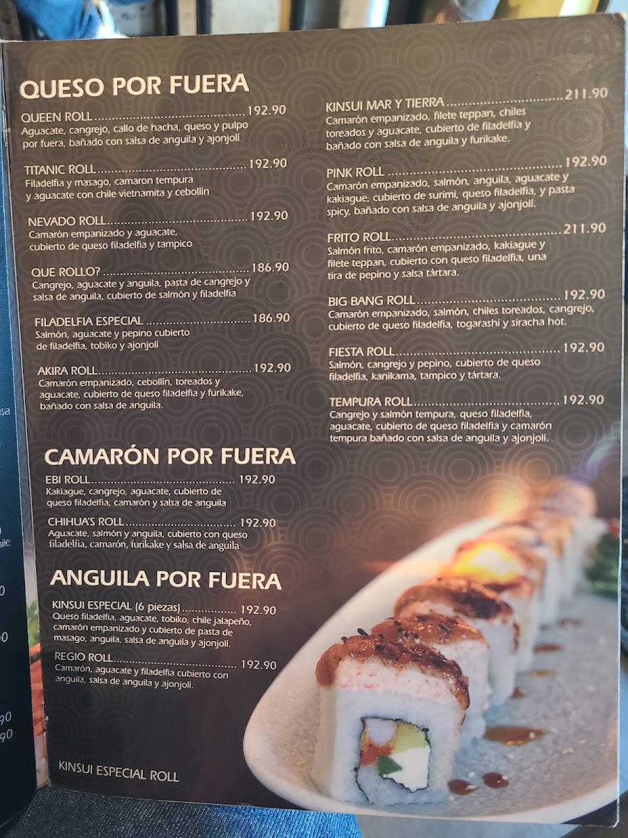Kinsui Menu Photo 4