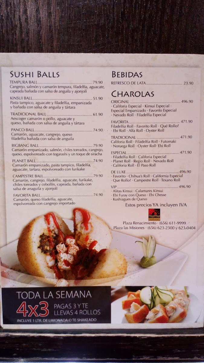 Kinsui Menu Photo 6