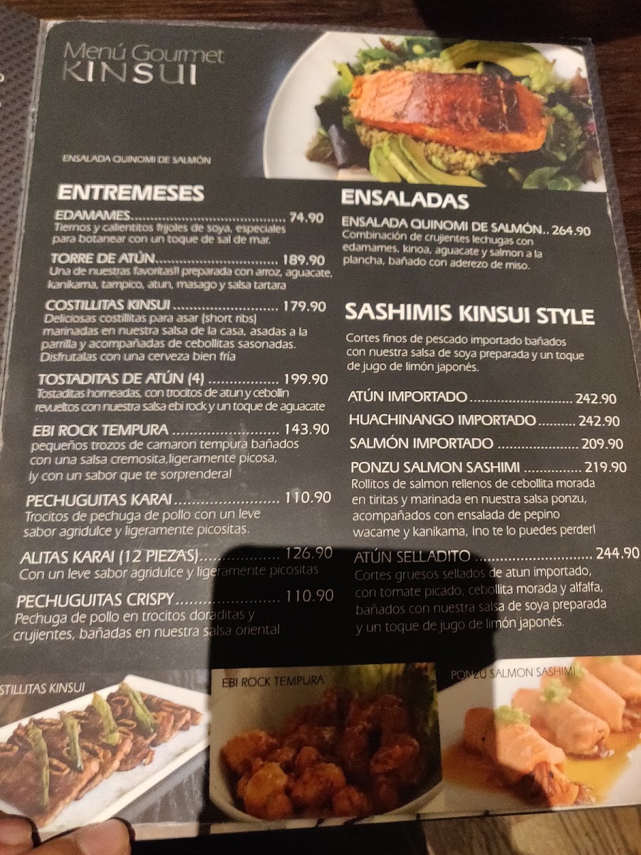 Kinsui Menu Photo 9