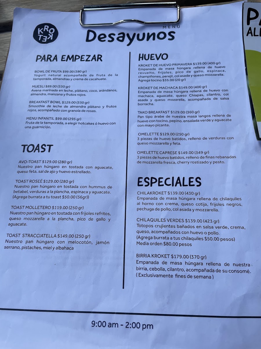Kroket Menu Photo 6