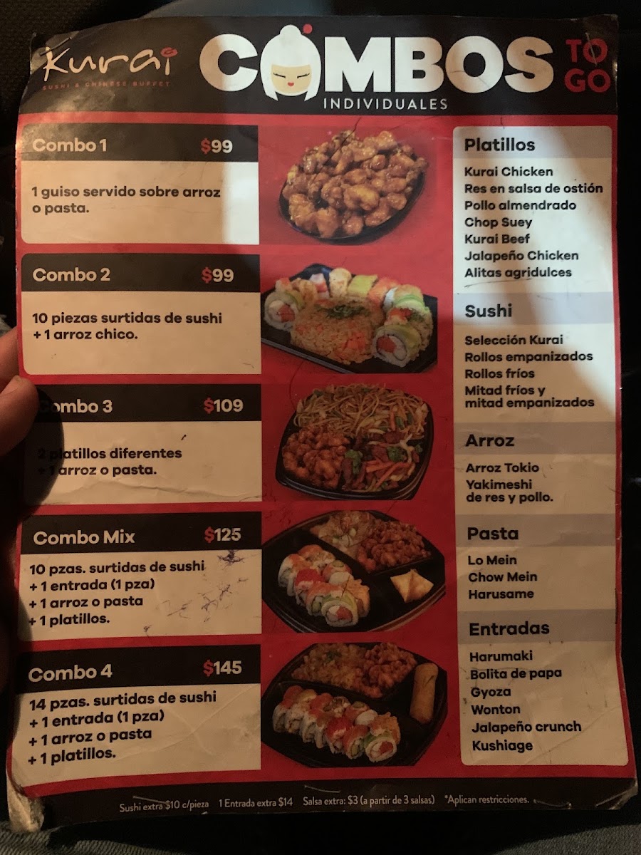Kurai Sushi And Chinese Buffet Menu Photo 2