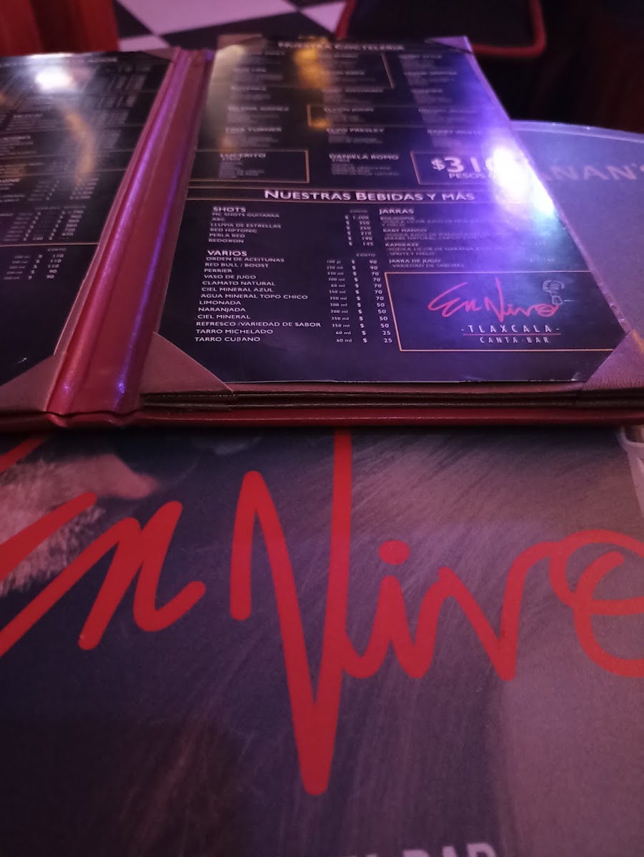 La 3A Ronda Menu Photo 2