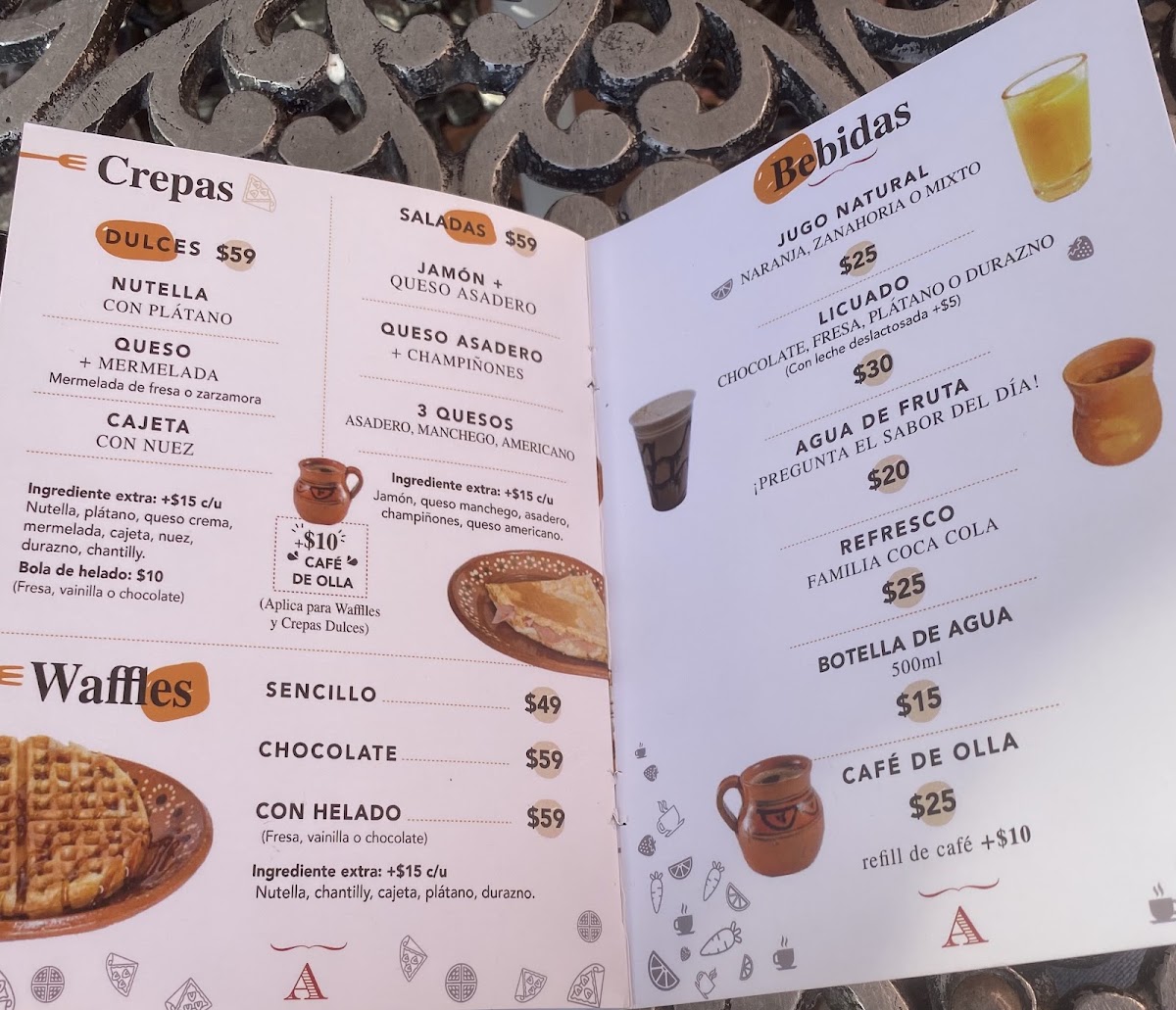 La Antojancia Menu