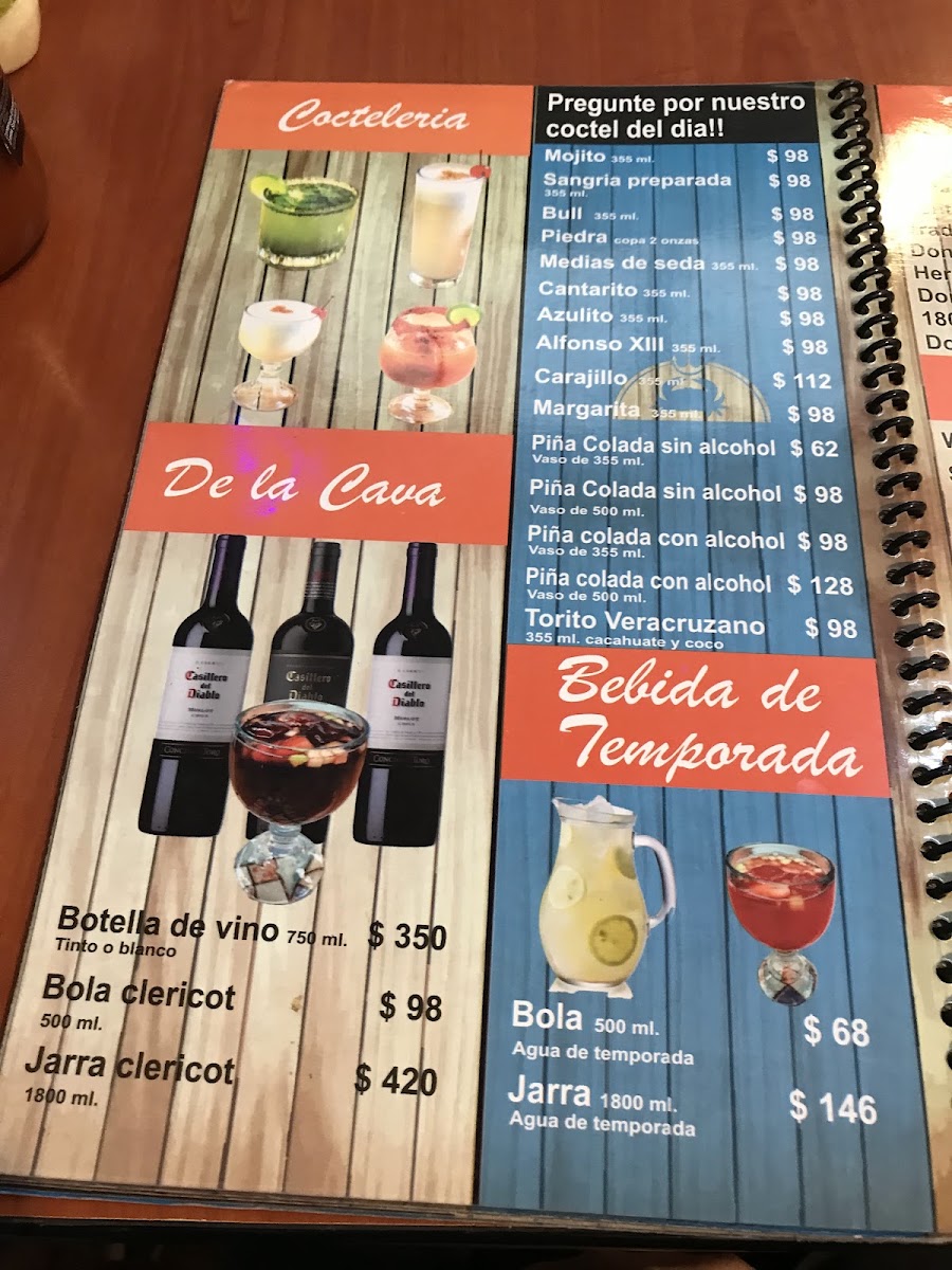 La Barranca Árboles Menu Photo 7