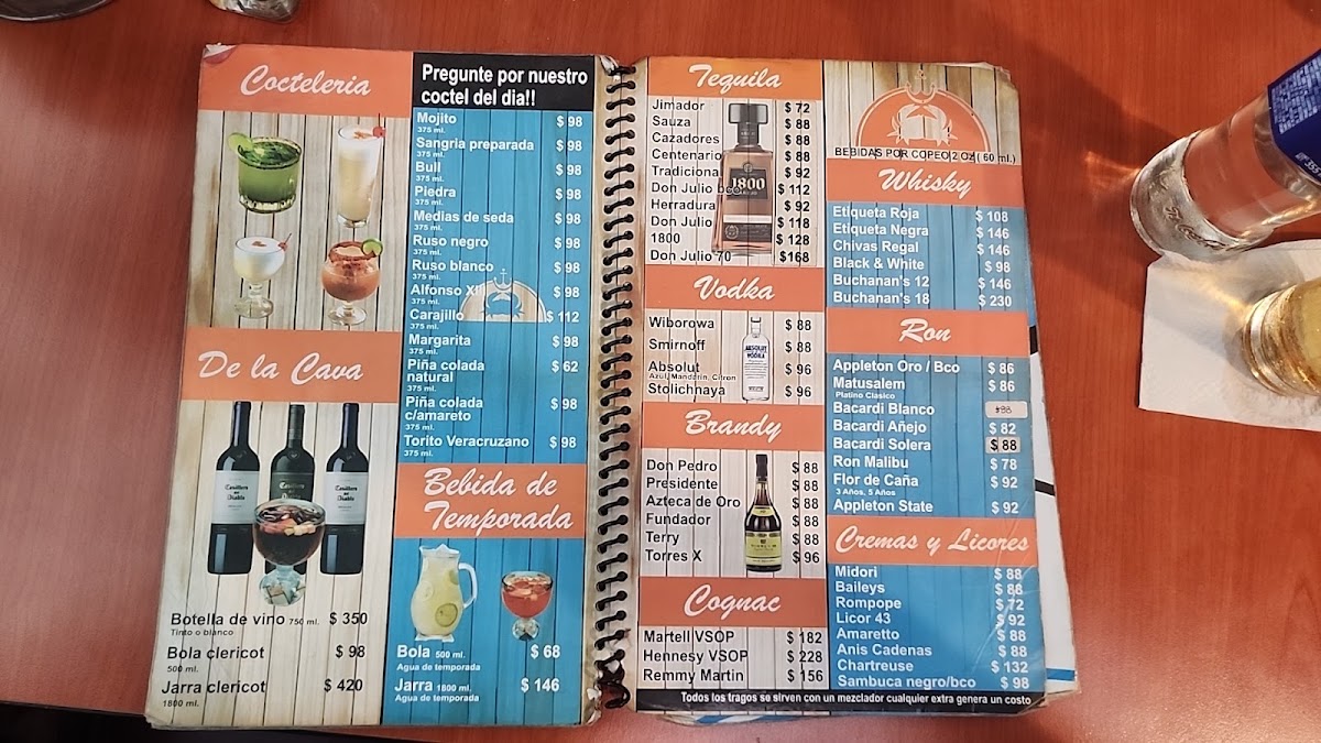 La Barranca Árboles Menu Photo 8