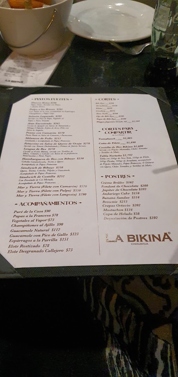 La Bikina Chihuahua Menu Photo 4