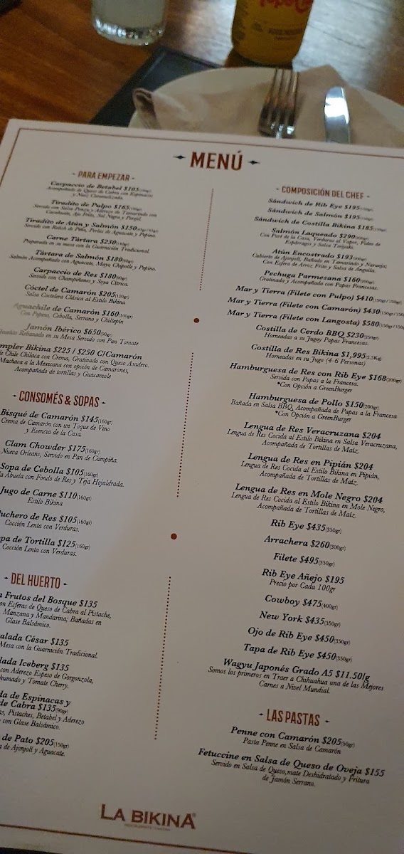La Bikina Chihuahua Menu Photo 5