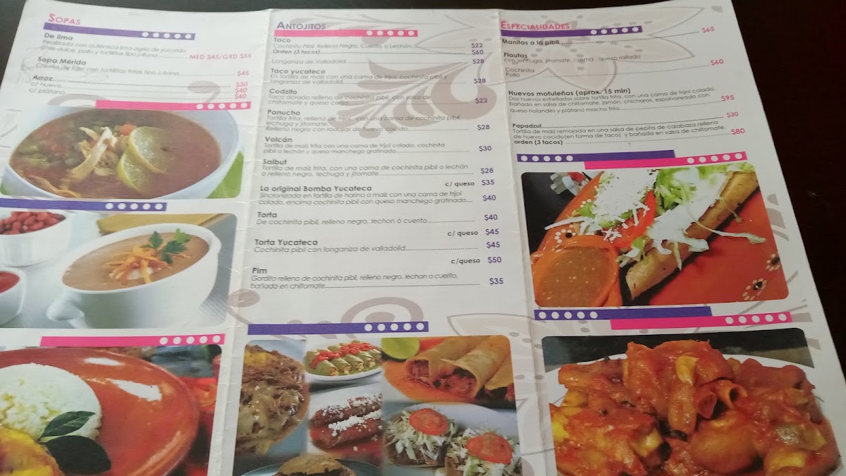 La Bomba Yucateca Menu Photo 2