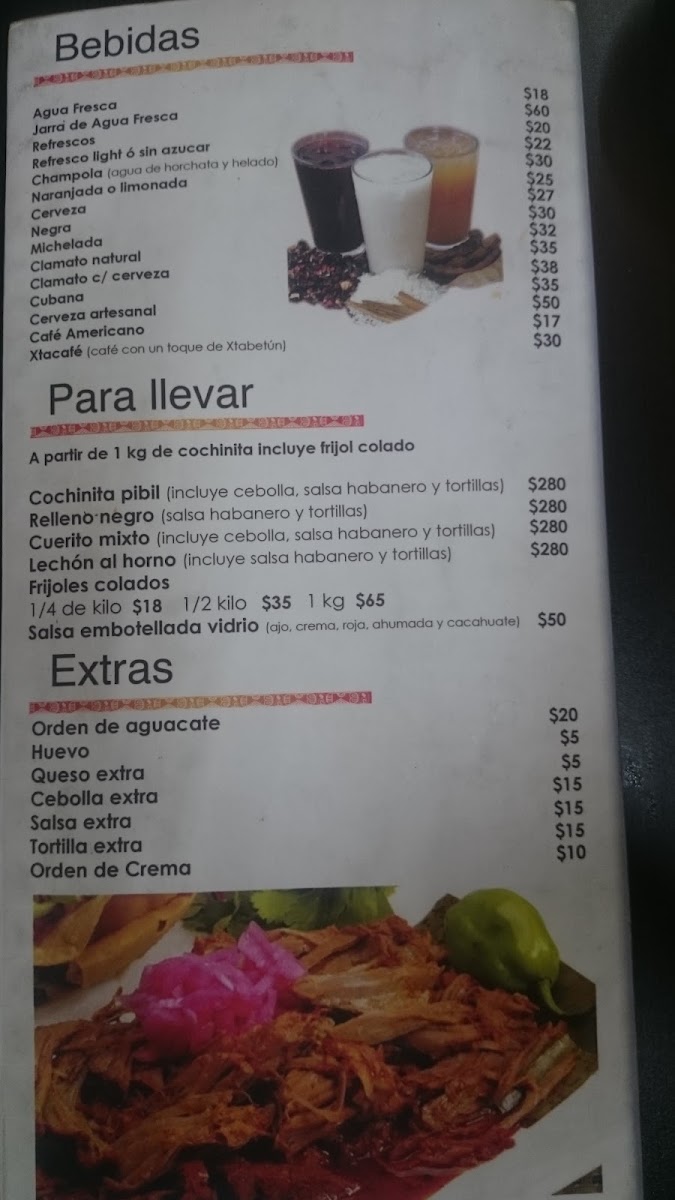 La Bomba Yucateca Menu Photo 5