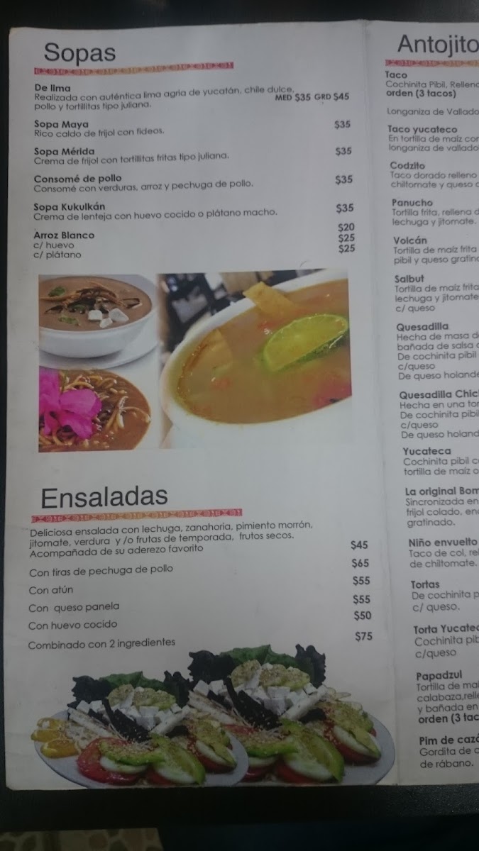 La Bomba Yucateca Menu Photo 7