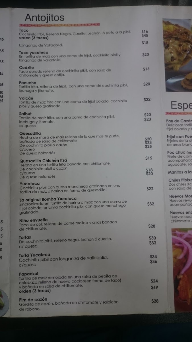 La Bomba Yucateca Menu Photo 8