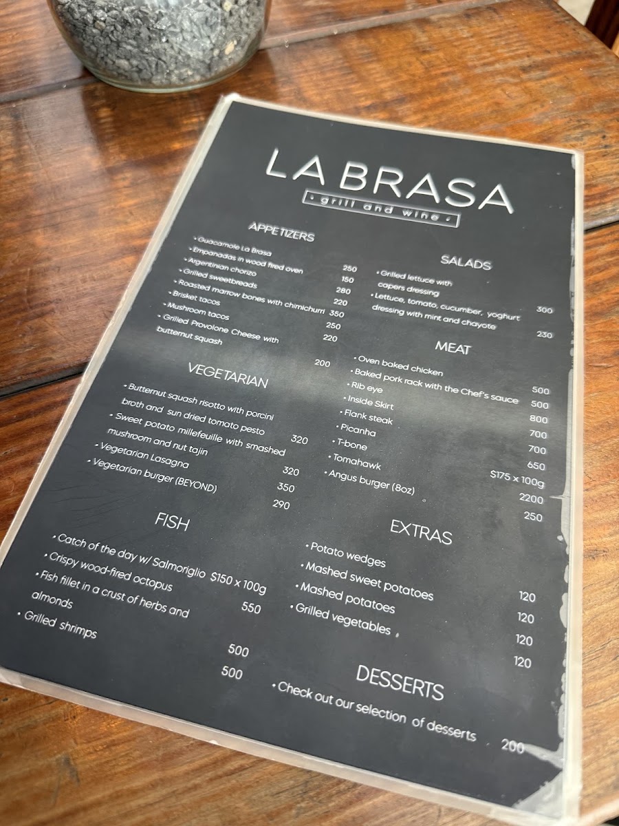 La Brasa Tulum Menu Photo 3