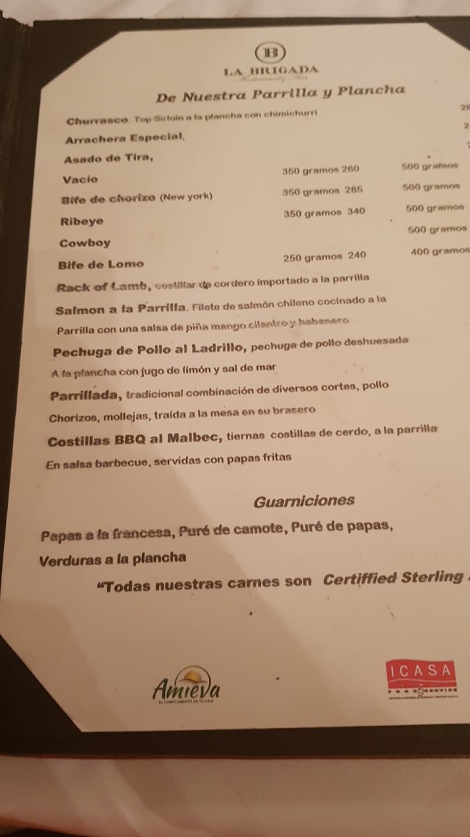 La Brigada Menu Photo 10