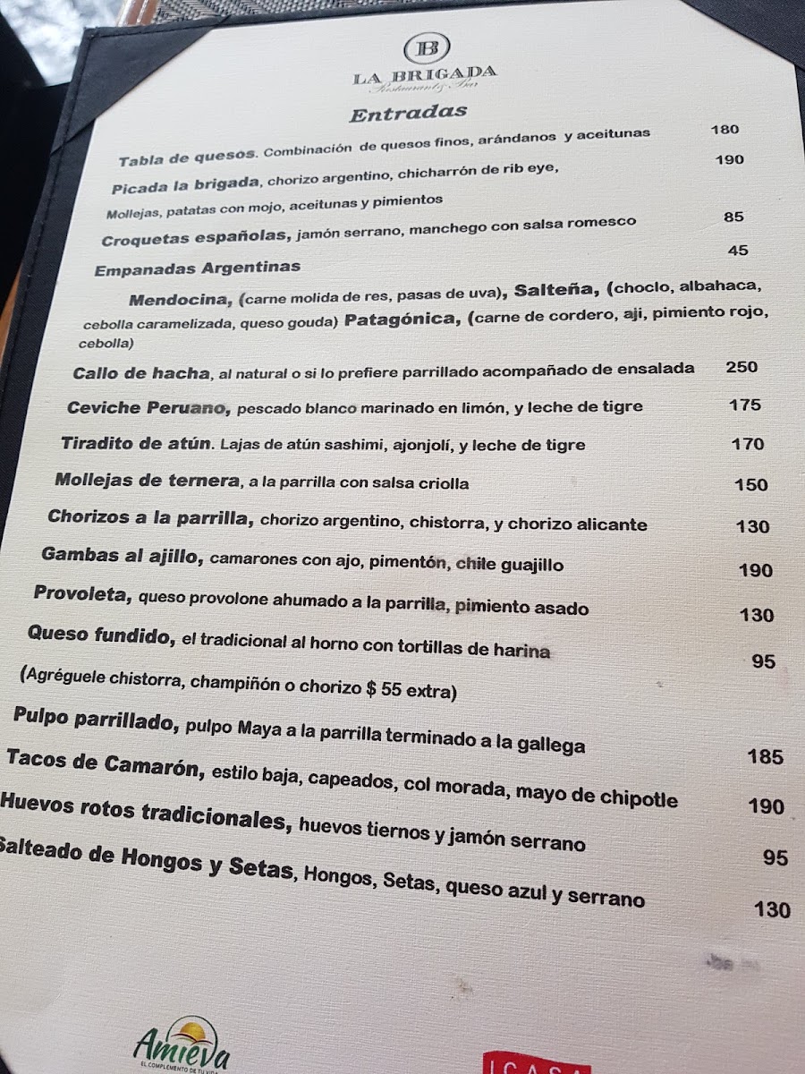 La Brigada Menu Photo 5