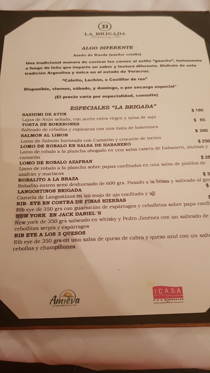 La Brigada Menu Photo 6