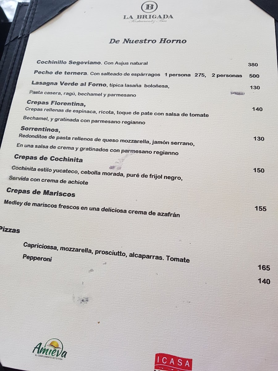 La Brigada Menu Photo 8