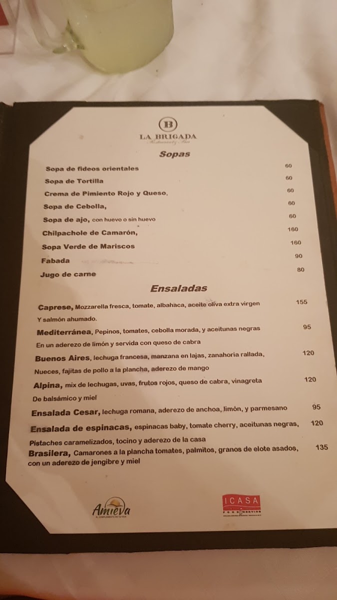 La Brigada Menu Photo 9