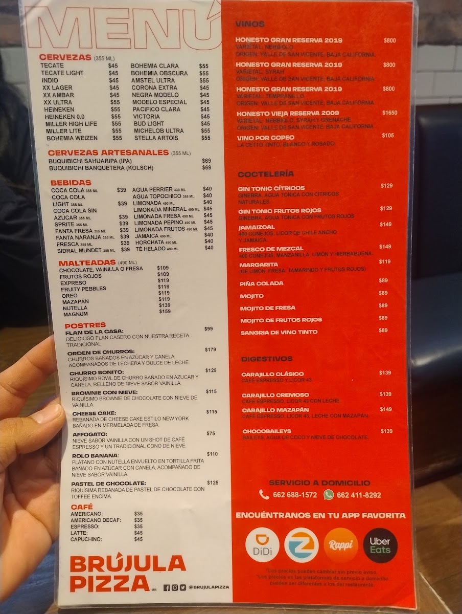 La Brujula Pizza Menu Photo 3