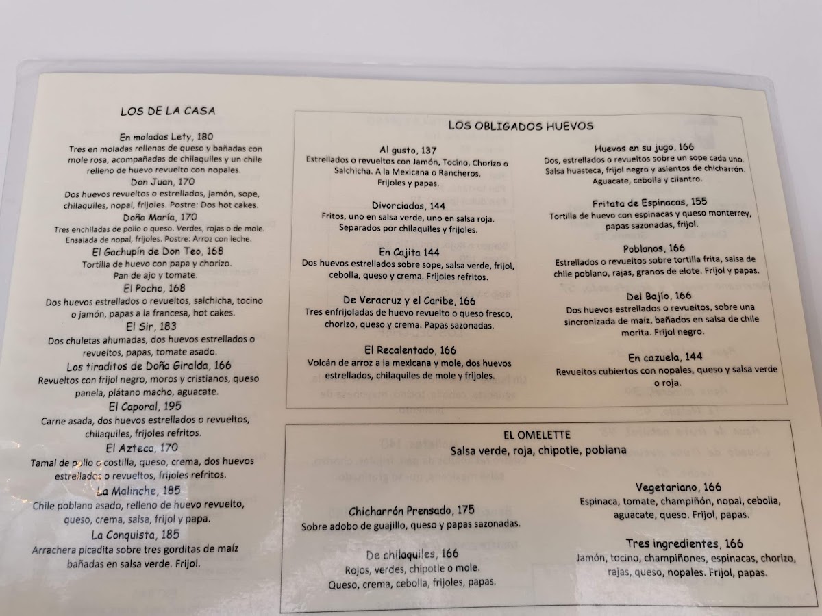 La Casa De Don Juan Menu Photo 5