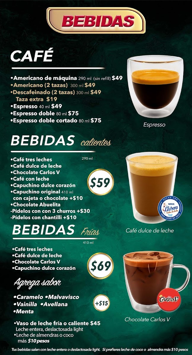 La Casa De Los Abuelos - Puente De Alvarado Menu Photo 3