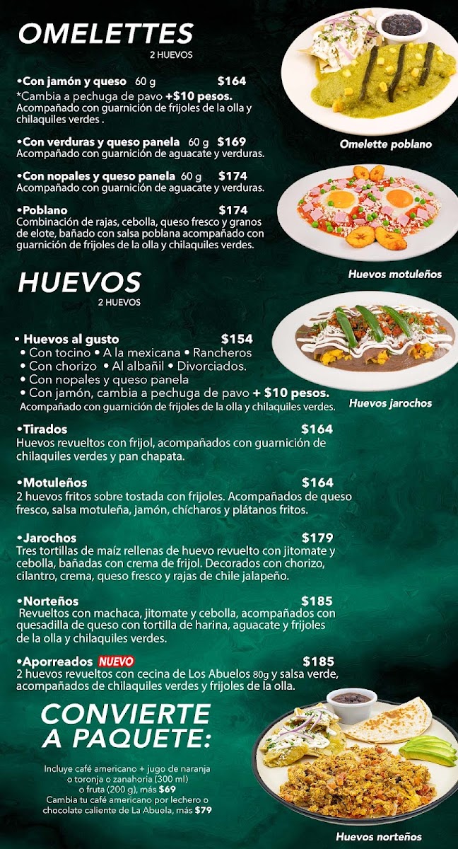 La Casa De Los Abuelos - Puente De Alvarado Menu Photo 5