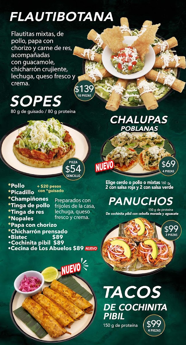 La Casa De Los Abuelos - Puente De Alvarado Menu Photo 6