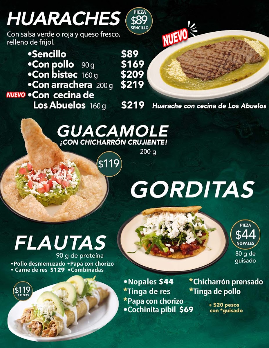 La Casa De Los Abuelos - Puente De Alvarado Menu Photo 8