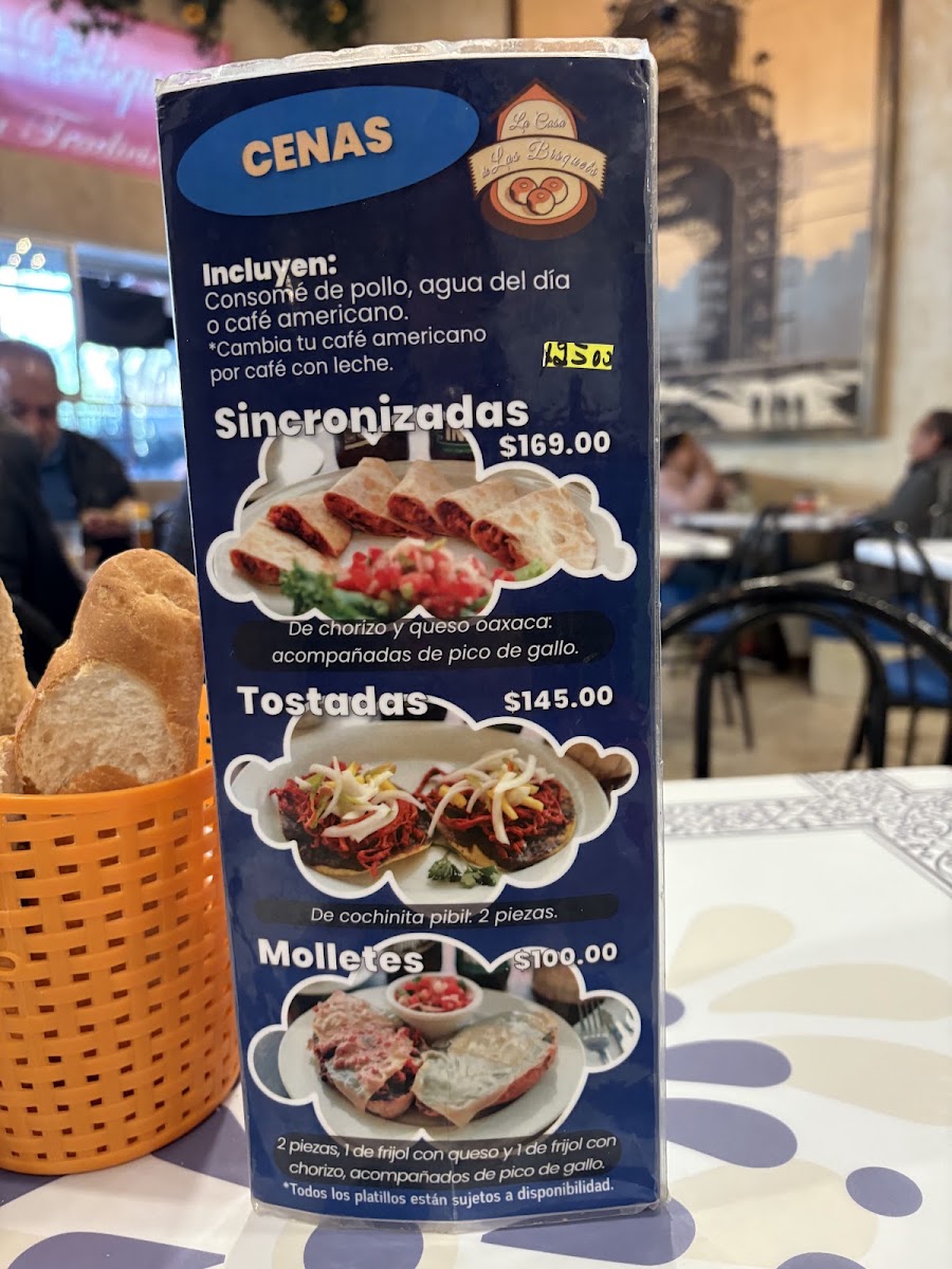 La Casa De Los Bisquets Menu Photo 10