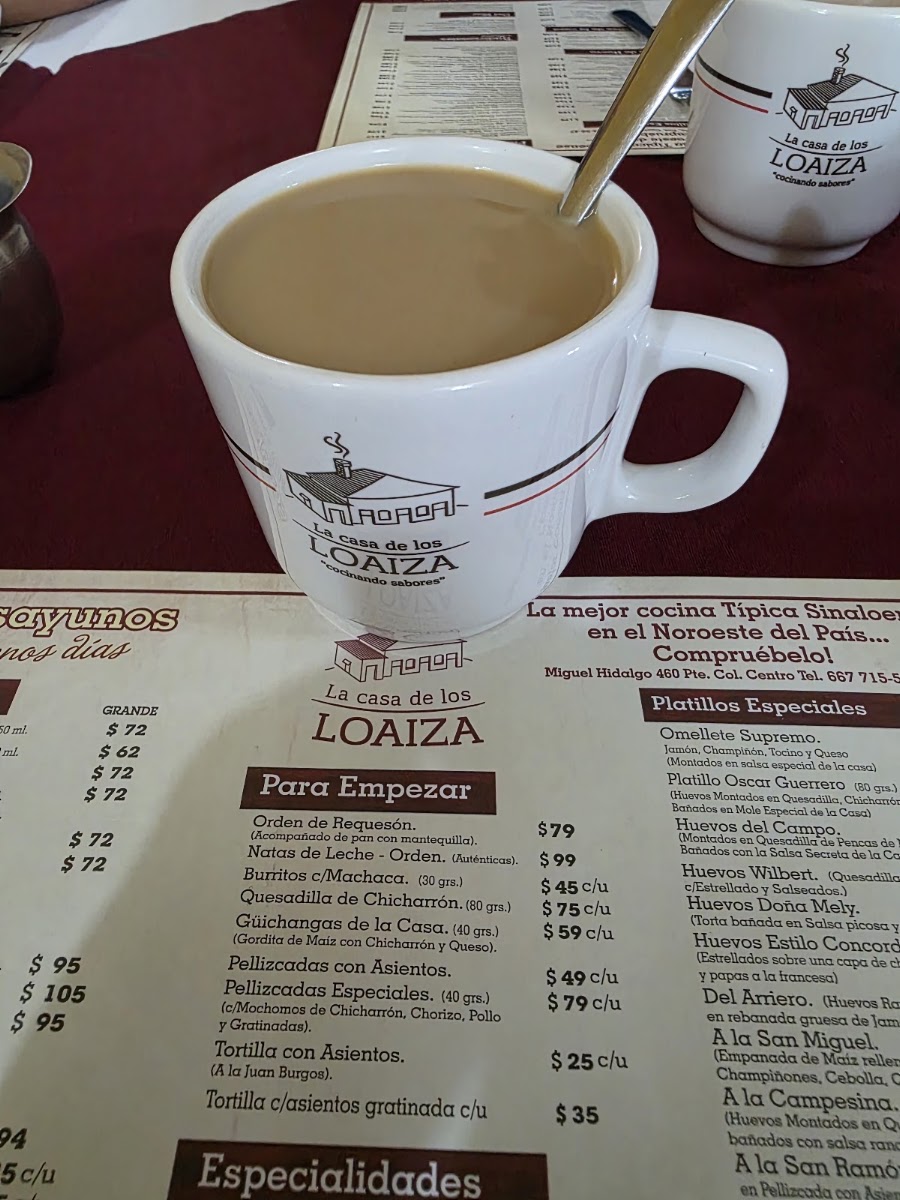 La Casa De Los Loaiza Menu Photo 10