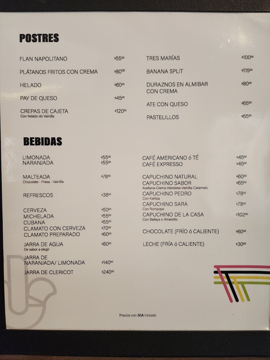 La Casa De Pedro Y Sara Menu Photo 2