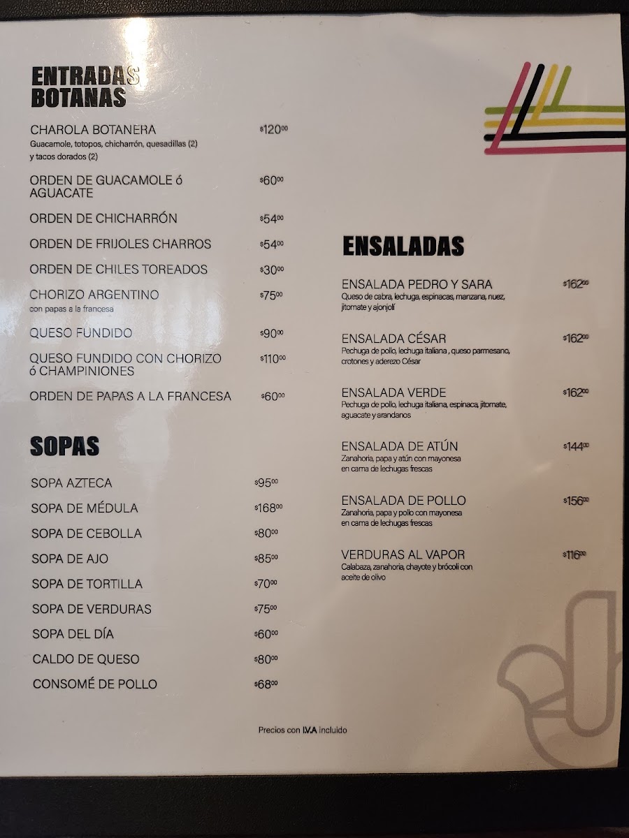 La Casa De Pedro Y Sara Menu Photo 4