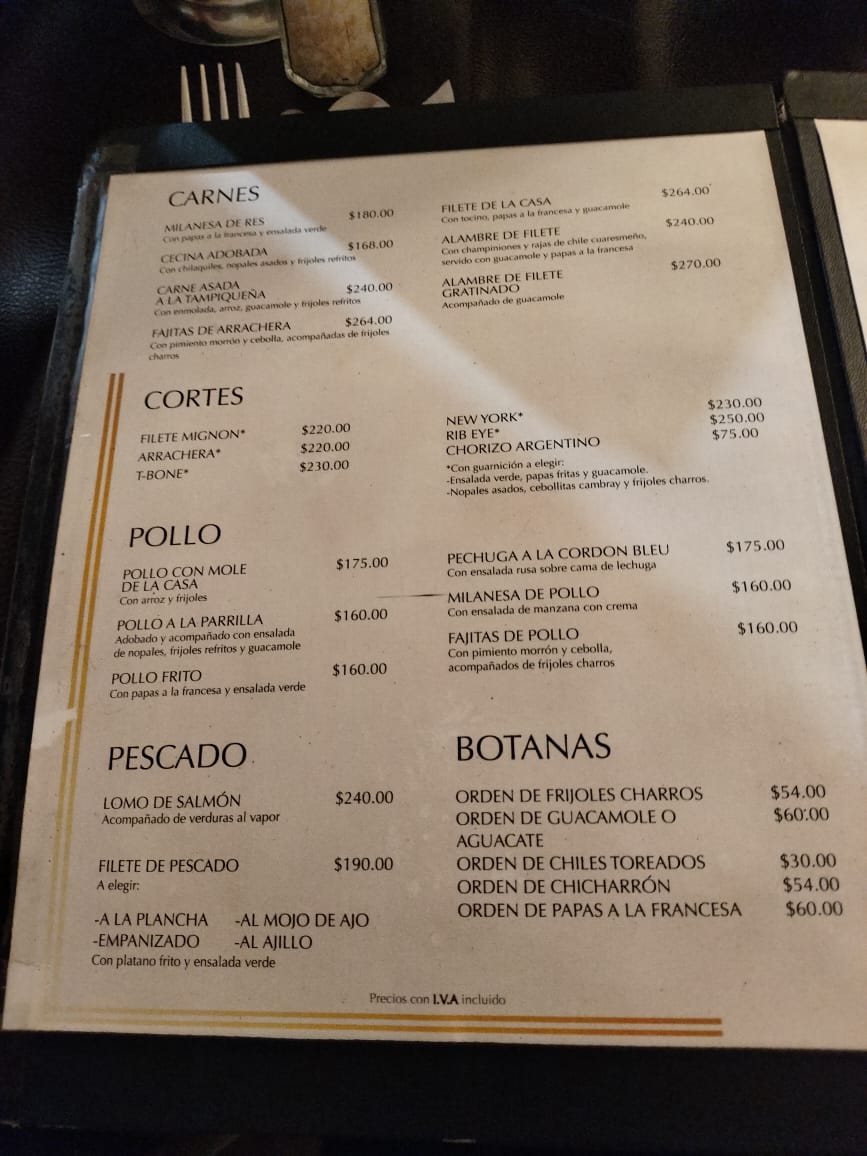 La Casa De Pedro Y Sara Menu Photo 7