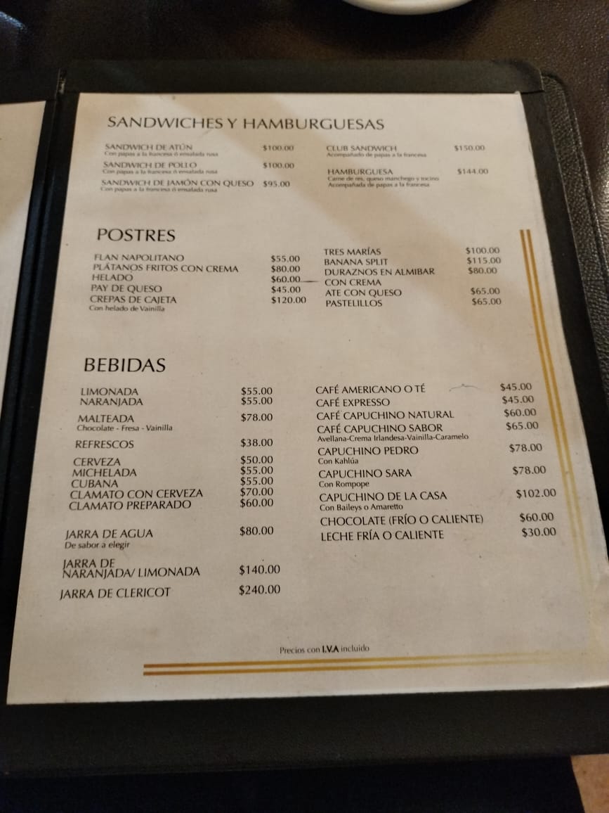 La Casa De Pedro Y Sara Menu Photo 9