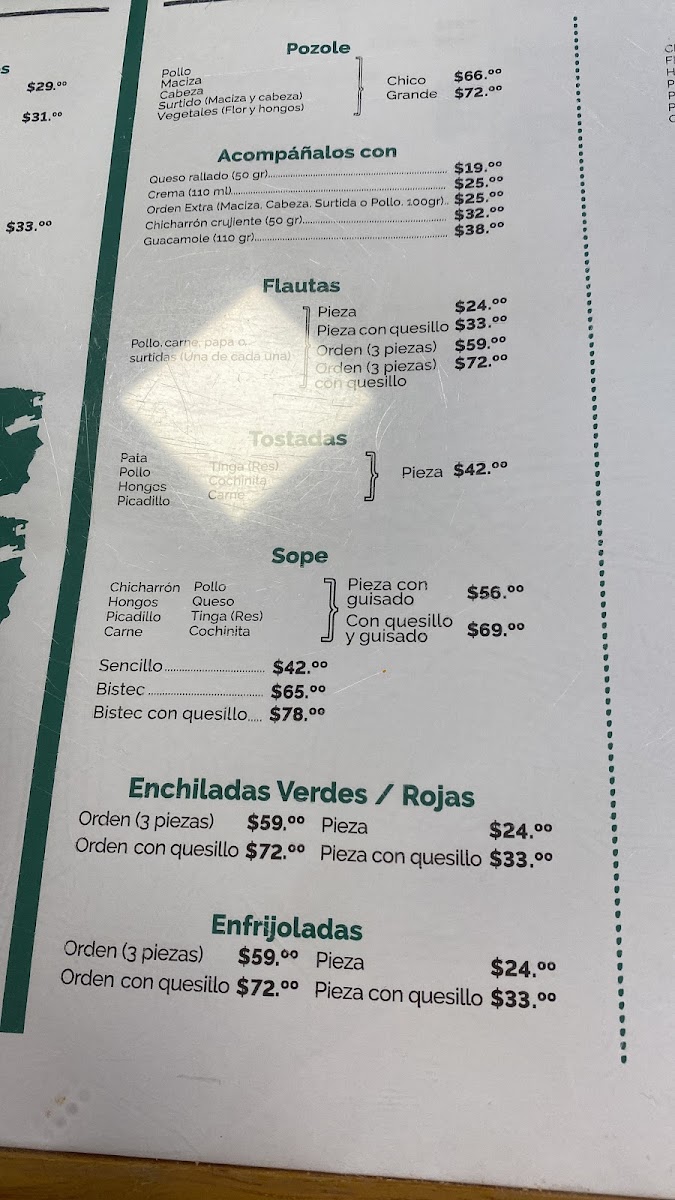 La Casa De Toño En Las Águilas Menu Photo 3