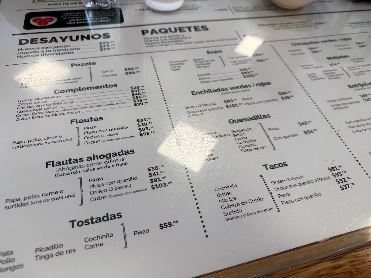 La Casa De Toño En Las Águilas Menu Photo 6