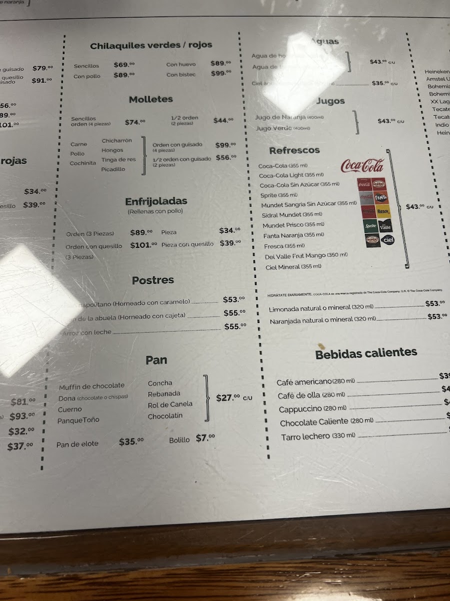La Casa De Toño En Las Águilas Menu Photo 7