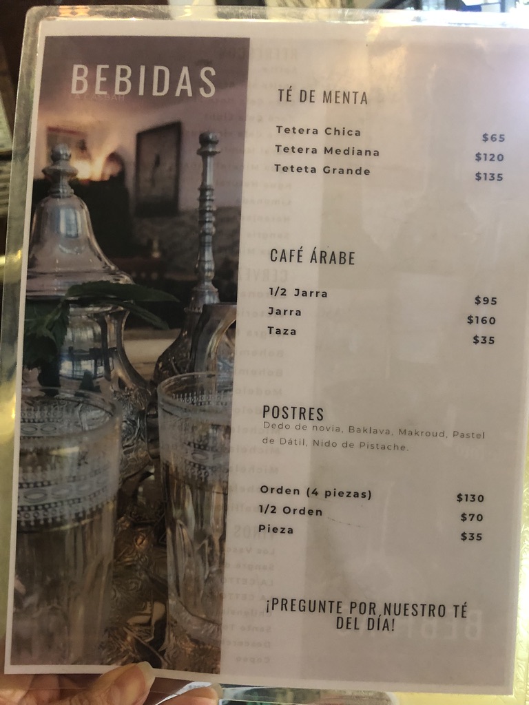 La Casbah Menu Photo 10