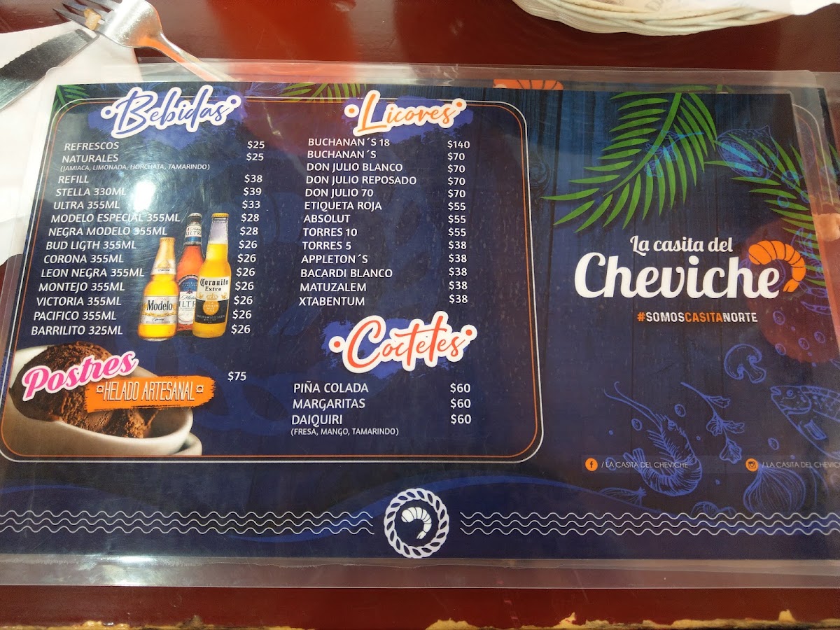 La Casita Del Cheviche Menu Photo 4