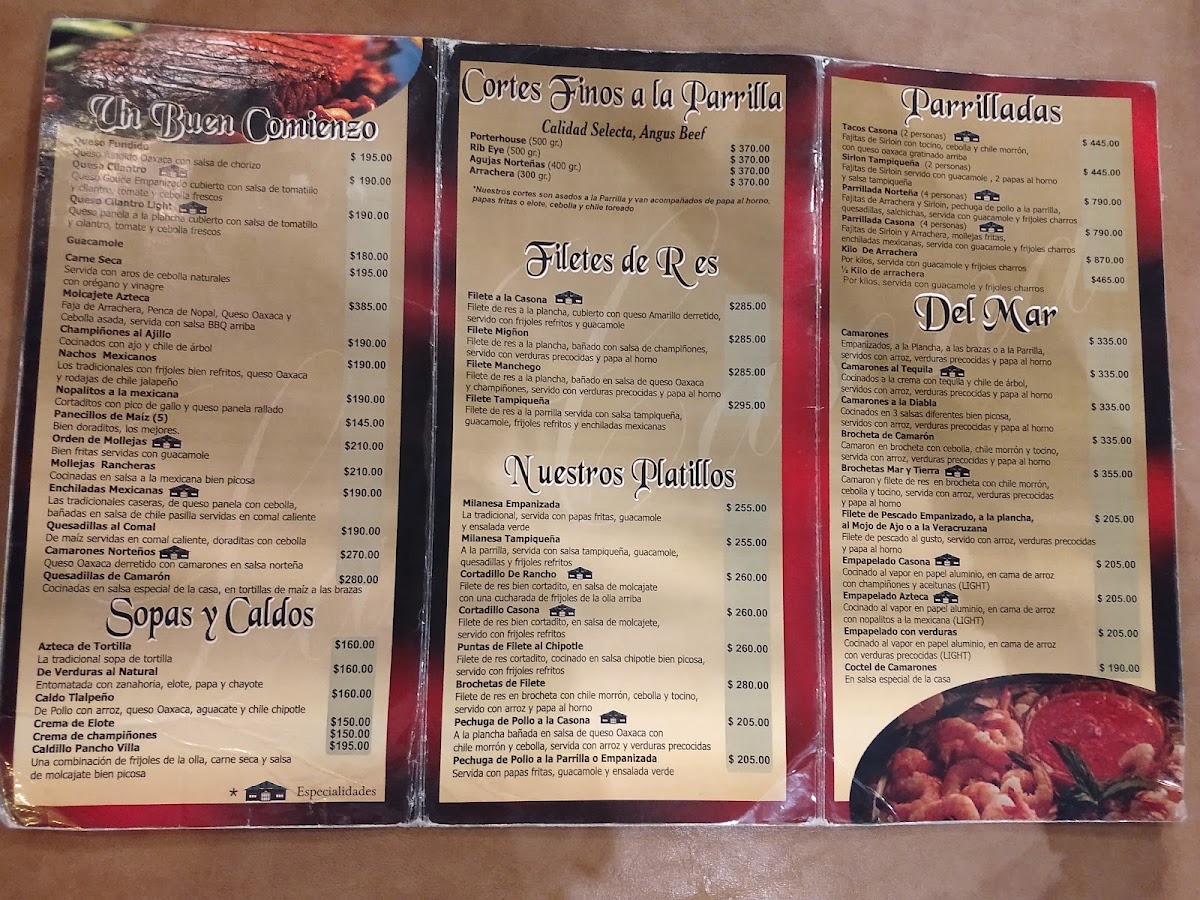 La Casona Menu Photo 3