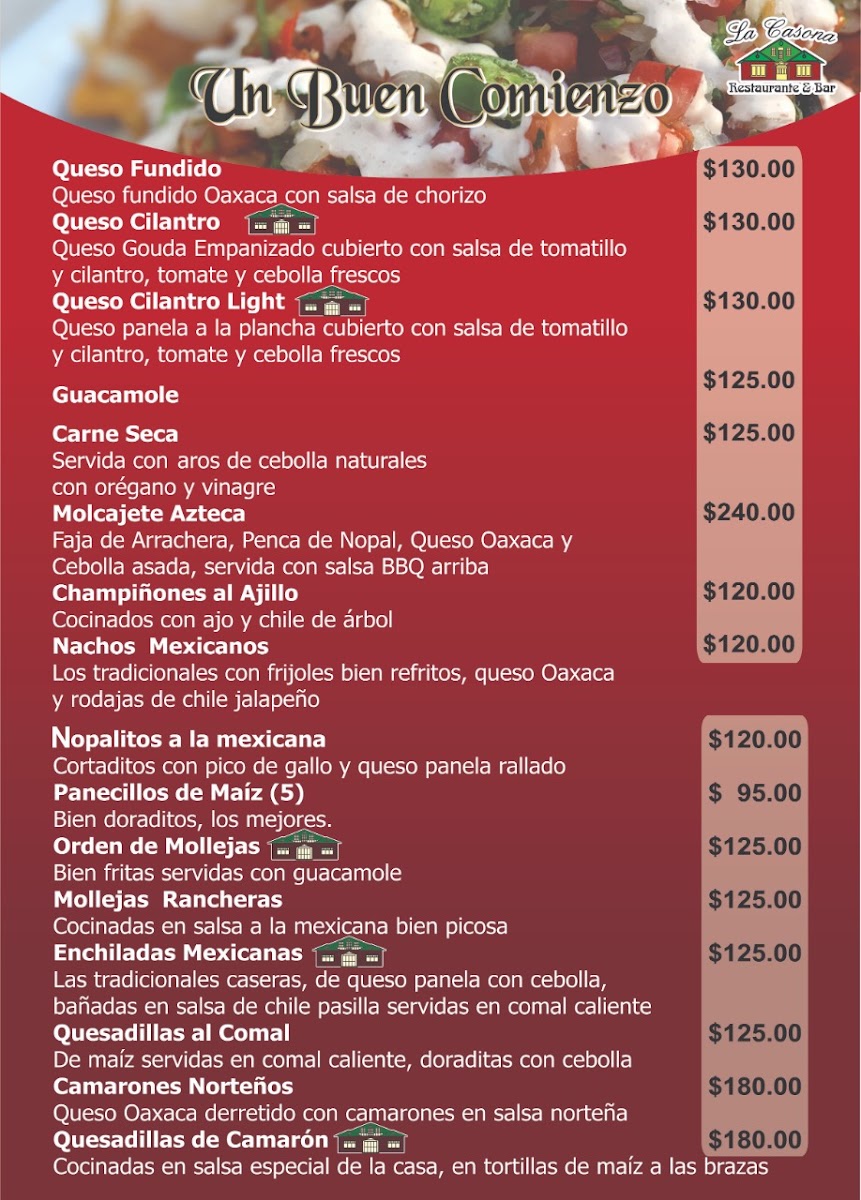 La Casona Menu Photo 5