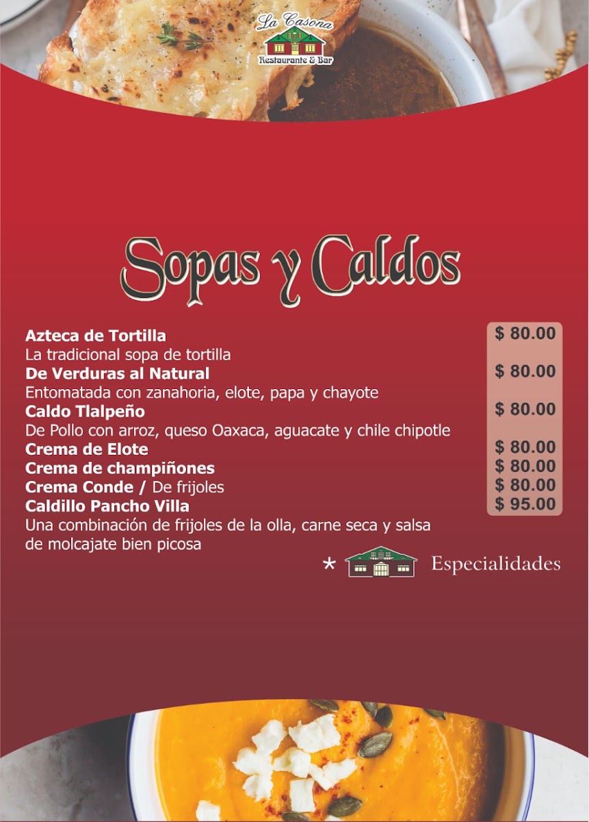 La Casona Menu Photo 8