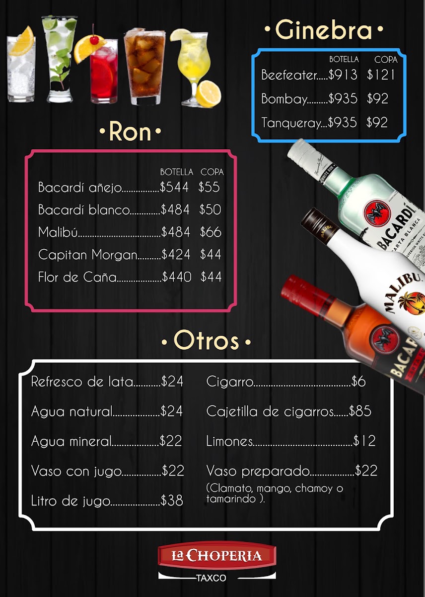 La Choperia Taxco Menu Photo 6