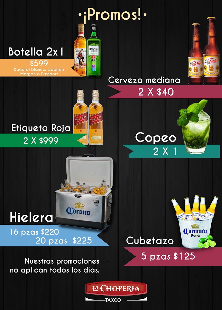 La Choperia Taxco Menu Photo 7