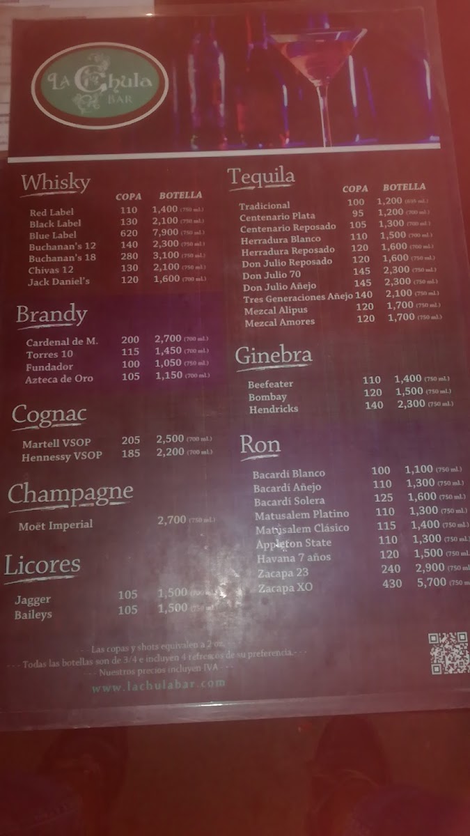 La Chula Menu Photo 4