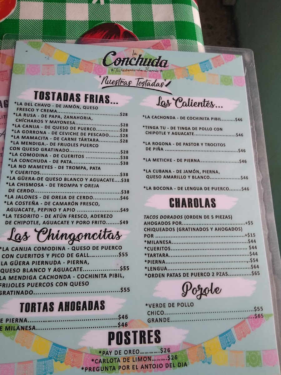 La Conchuda Menu Photo 10