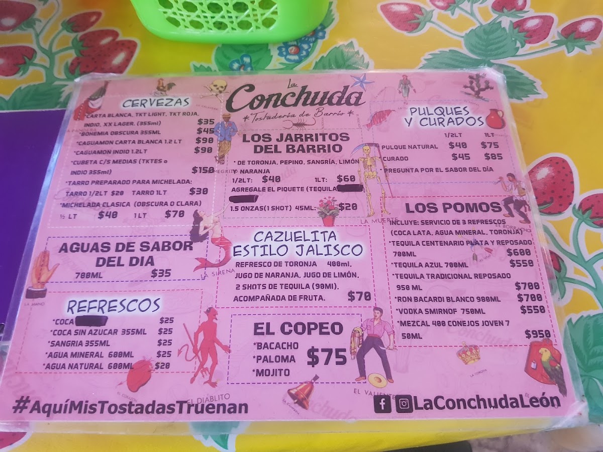La Conchuda Menu Photo 3