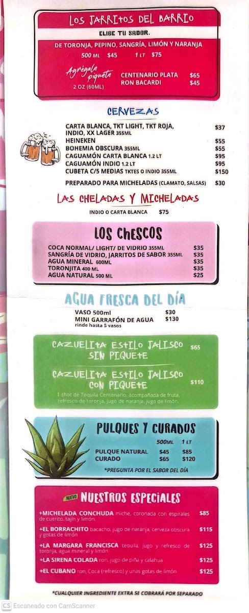 La Conchuda Menu Photo 5