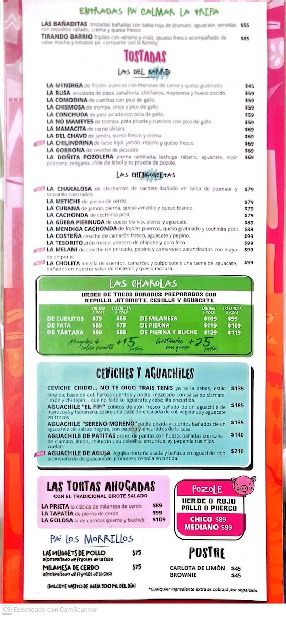 La Conchuda Menu Photo 6