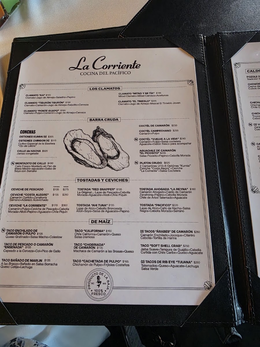 La Corriente Cevichería Nais Menu Photo 4