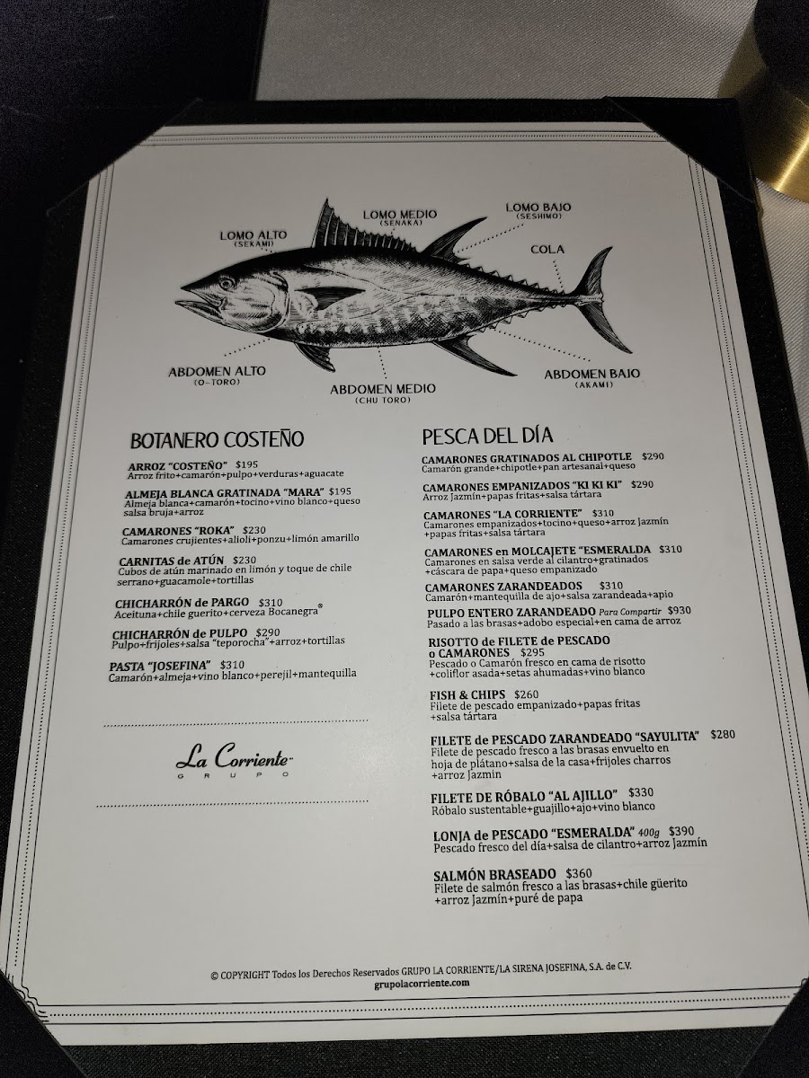 La Corriente Cevichería Nais Menu Photo 7